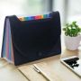 Expanding 13-POCKET Accordion File Folder
