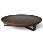 Round Fire Pit - Rusted Mild Steel - Firepit 2 - Mild Steel - 1070MM Diameter