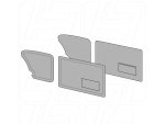 Vw Classic Beetle Door Card Set With Door Pockets In Black Vinyl - Autostyle Motorsport South Africa