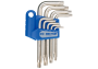 Torx L Key Set 9PC Tamper Proof T10-T50 Standard Length