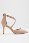 Deatram Ankle Strap Heel - Bone