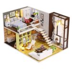Focustoys MINI Wooden Doll House: Contracted City