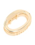 Goldair Gold Molten Oval Hair Claw Clip