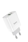 Hoco C109A Dual Port Fast Charger PD20W + QC3.0