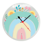 Katz Designs-ceramic Battery Powered Analogue Wall Clock-fidget