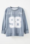 Cotton On Long Sleeve Mesh Sport Tee - STEEL 98