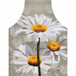 Printed Apron Daisies