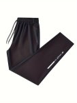 Men's Alphabet Print Activewear Sports Pants Drawstring Quick Dry Athletic Trousers Athletic Joggers For Men Summer Autumn Gym F