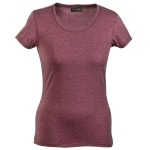 Melange Crew Neck T-Shirt Ladies
