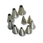 Nozzle Set Metal Plain 10 Piece