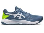 ASICS Men's Gel-challenger 13 Court Shoes -steel Blue white - UK10.5