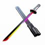 Neon Light Sword With Sound And Fog Effects 31.5 Inch