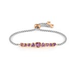 Milleluci Bracelet With Heart Crystals