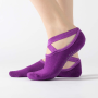 Closed Toe With Elastic Cross Over Electric Purple