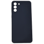 Silicone Matte Finish Phone Case For Samsung Galaxy S21 - Black