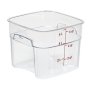 Square Polycarbonate Storage Container Clear 6 Ltr - SCS4006-C