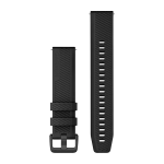 Garmin Quick Release 20MM Silicone Bands – Black Silicone