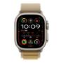 Apple Watch Ultra 2 Gps + Cellular 49MM Natural Titanium Case With Tan Alpine Loop Medium MX4F3QA/A