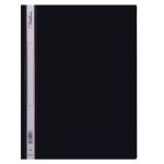 Treeline Quotation Folder Black Pvc Pack Of 10
