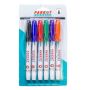 Whiteboard Marker Slimline Tip Carded 6 -PW0601B