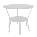 Suburban Side Table - White Textured
