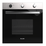 ELBA 04 TS600FG Built In Gas Oven - Black