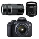 Canon Eos 2000D Digital Slr Camera Double Lens Bundle Kit - PC Worx