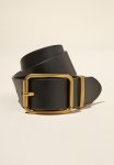 Chunky Dad Belt - Black antique Gold