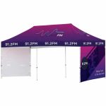 3M Ovation Sublimated Gazebo 6M 2 Short Full-wall Skins
