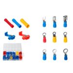 - Insulated Terminal Lugs Accessory Set - 200 Pieces Asstd