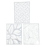 Diy Stencil Artwork Set NO.3 Sweet Home 6 Piece