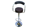 Smte Round Arm Bar Stool Brown With Keychain