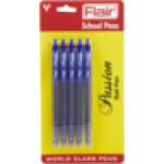 Blue Ballpoint Pens 1.0MM 5-PACK