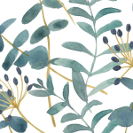 Eucalyptus Branch Pvc Table Runner