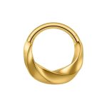 Labetue Geometric Stainless Steel Seamless Nose Rings Comfortable Wear For Daily Fashion Stone Ear Bone Rings