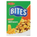 Bites Cheddar Flavoured Snack Biscuits 150G