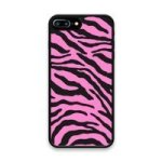 Custom Printed Tpu Cases - Apple Iphone 7 Plus Apple Iphone 8 Plus & 39 Hot Pink Zebra& 39 By