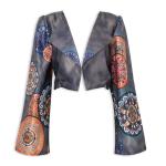 Grey Satin Jacket