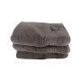 Big And Soft Luxury 600GSM 100% Cotton Towel Hand Towel Pack Of 3 - Brown