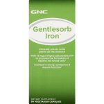 GNC Gentlesorb Iron Daily Supplement 90 Capsules