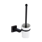 B Series - Sq Toilet Brush Holder Blackened Brass