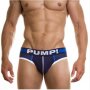 Pump Hollow Mesh Briefs Navy
