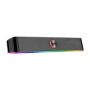 Redragon 2.0 Sound Bar Adiemus 2 X 3W Rgb USB Aux PC Gaming Speaker - Black