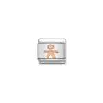 Composable Classic Boy Link In Rose Gold