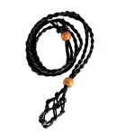 Necklace Cord Empty Stone Holder Crystal Necklace Holder Adjustable Cord Cage Fish Netted Quartz Crystal Stone Necklace Cord For