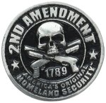 Hot Leathers 2ND Amendment Pin