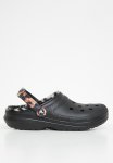 Crocs Classic Lined Animal Remix Clog - Black