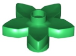 DUPLO Parts Preloved Plant Flower With Stud 6510 - Green