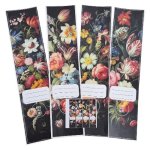 Decorative Arch File Labels Botanical Design 4PC