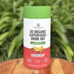 50 Organic Superfoods Drink Mix Berry Banana Nature’s Nutrition